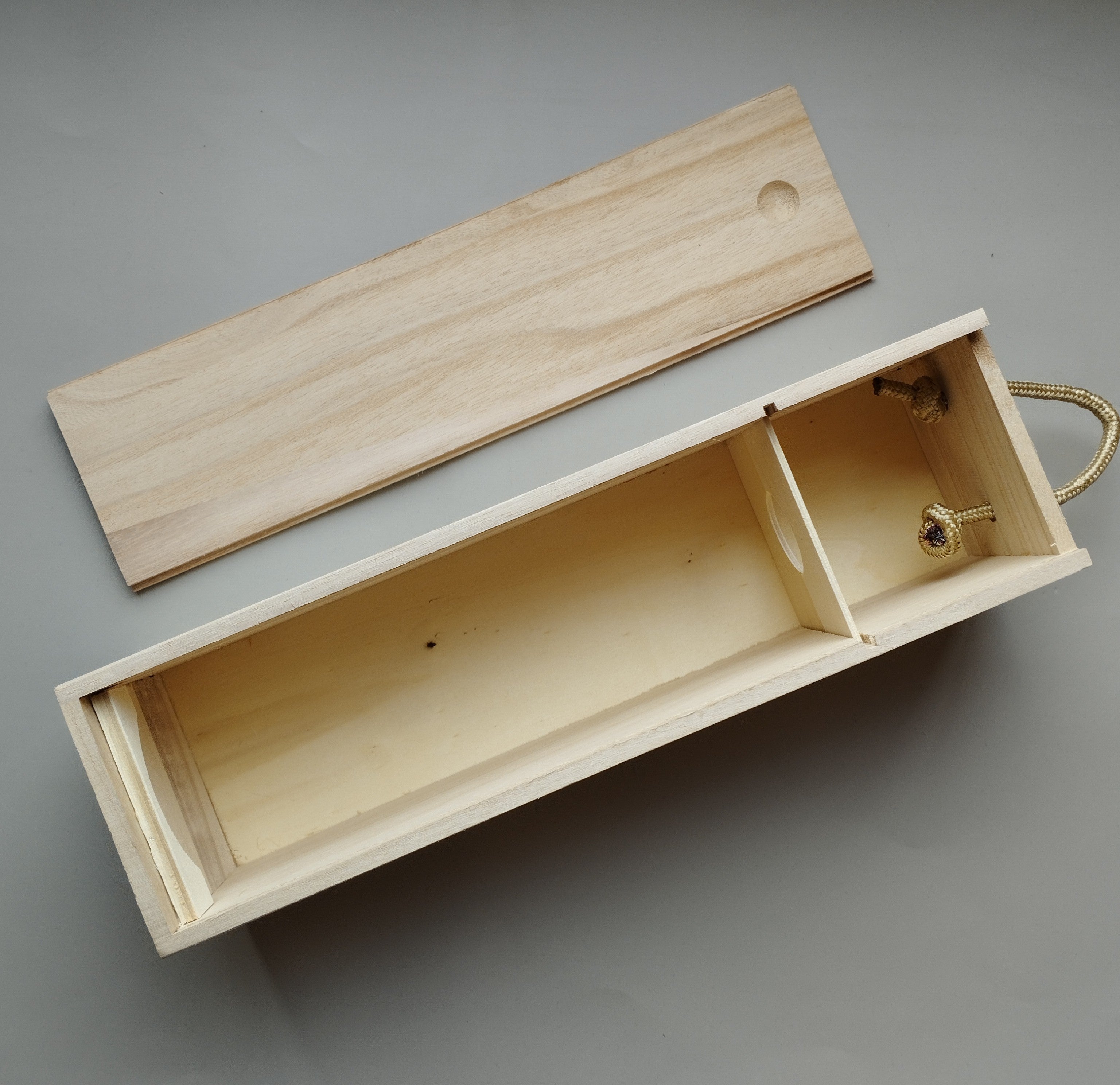 Personalised Wooden Bottle Box