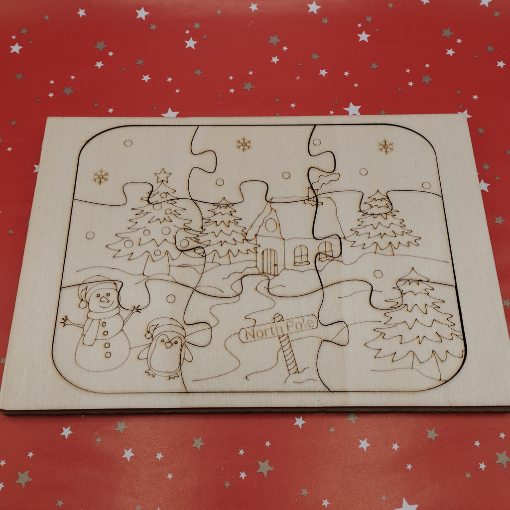 Christmas colour in Jigsaw puzzles