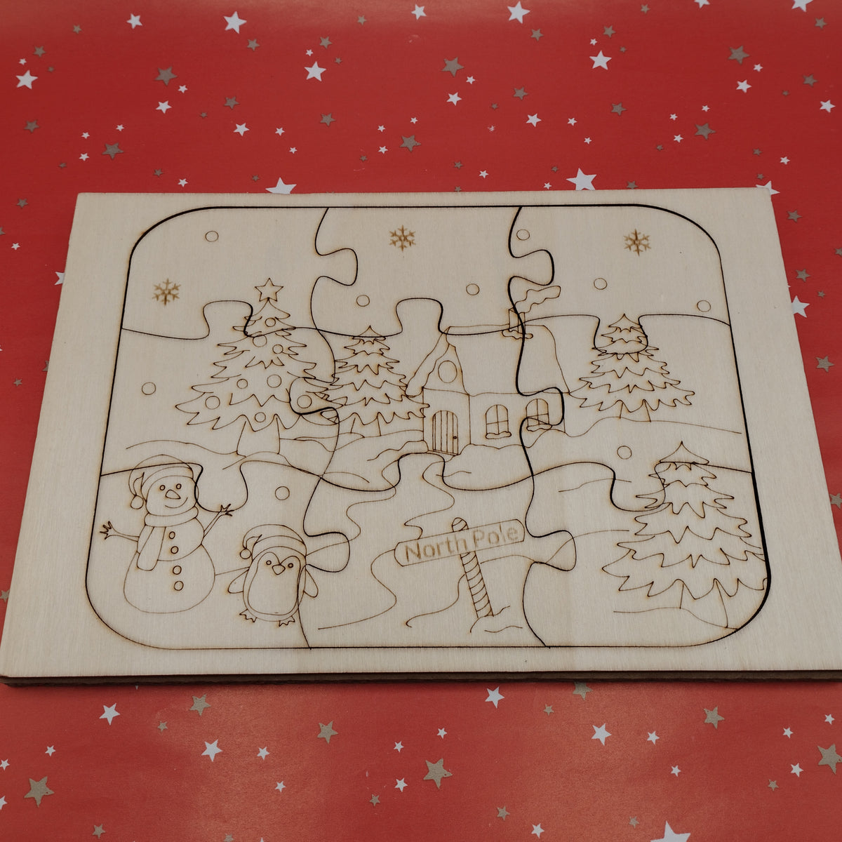 Christmas colour in Jigsaw puzzles