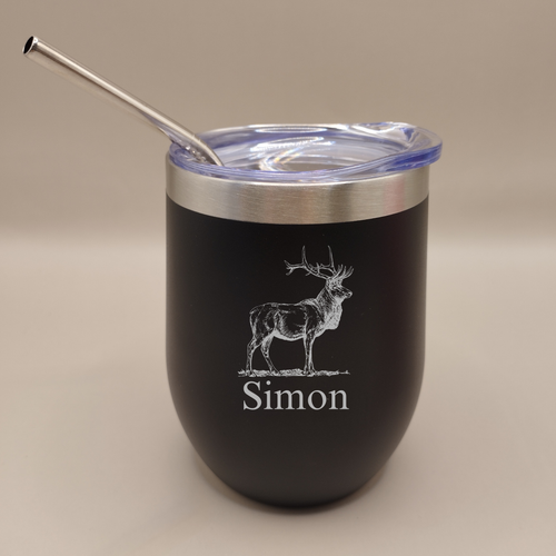 Hen and Stag Party Thermal Mug - Dumpy