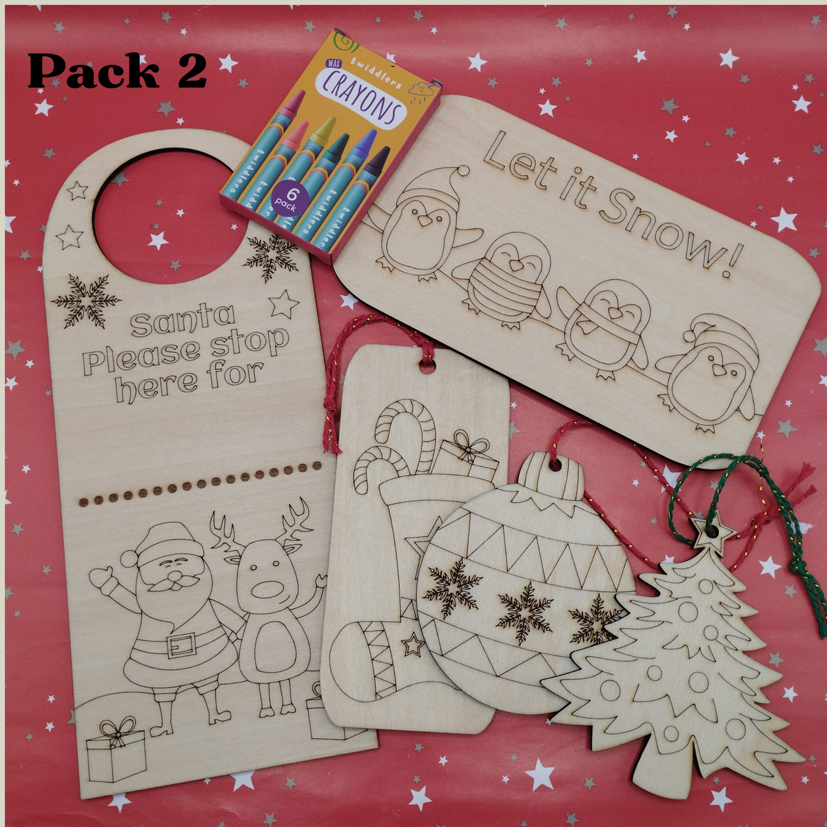 Christmas Colouring Activity Packs
