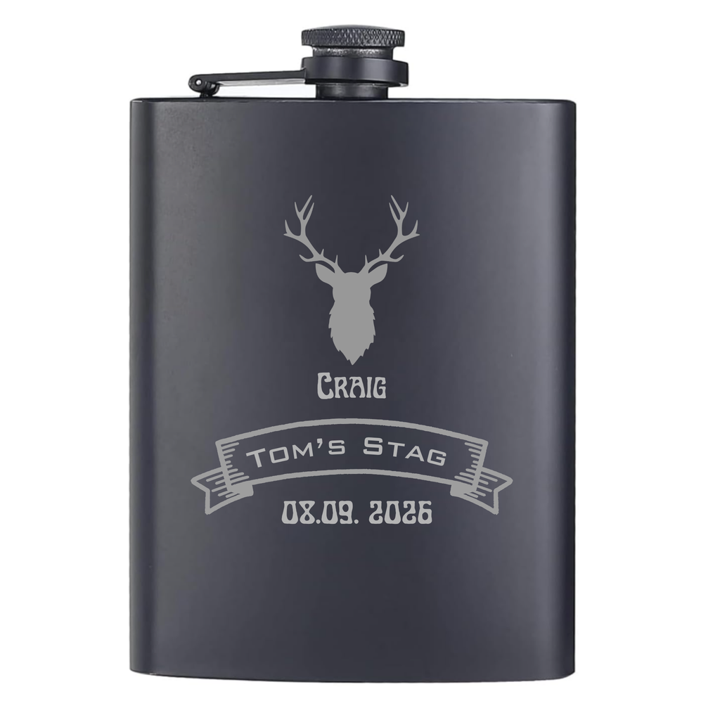 Personalised Hip Flasks - Wedding Gifts