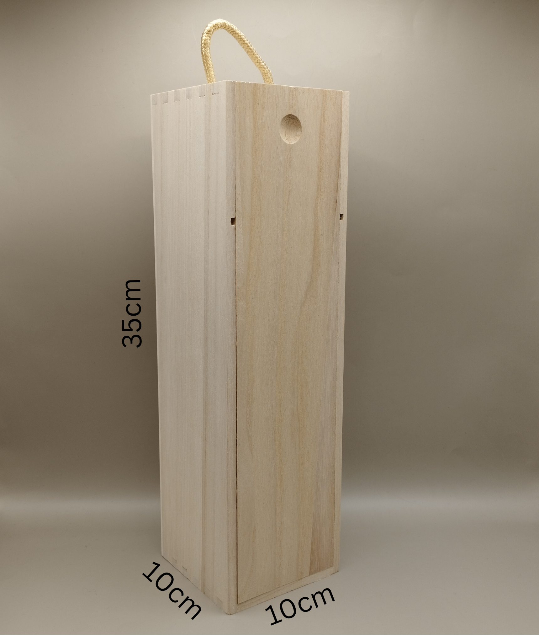 Personalised Wooden Bottle Box for Weddings & Special Occasions