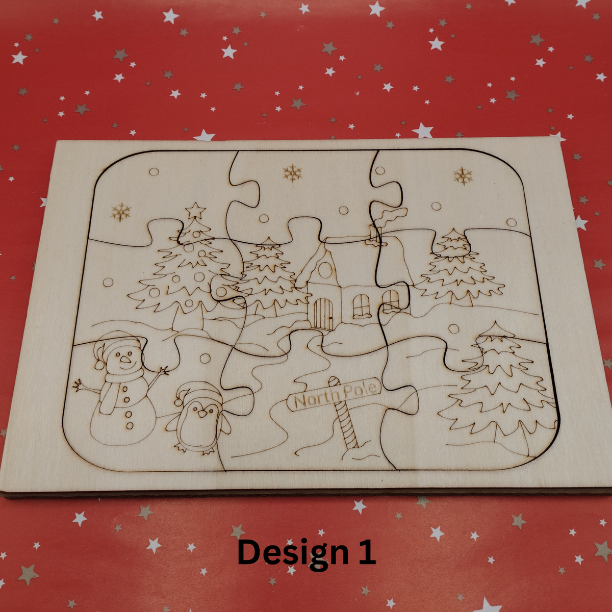 Christmas colour in Jigsaw puzzles