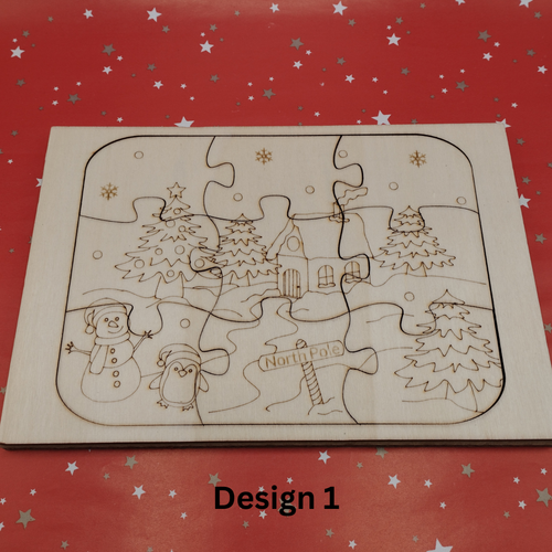 Christmas colour in Jigsaw puzzles