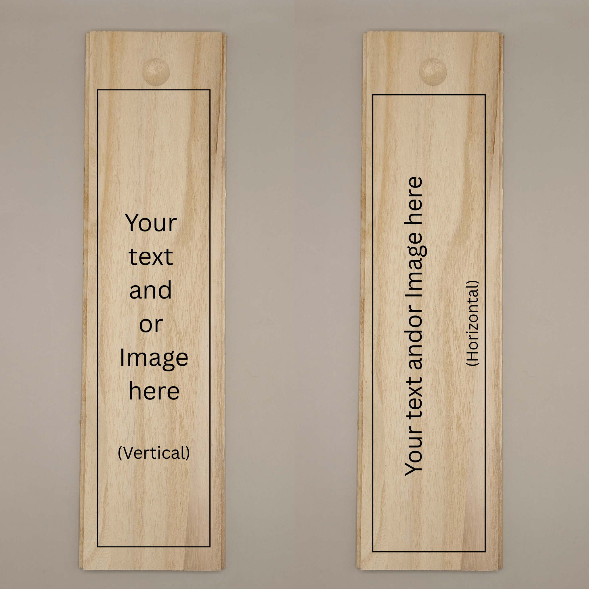 Customisable Wooden Bottle Box