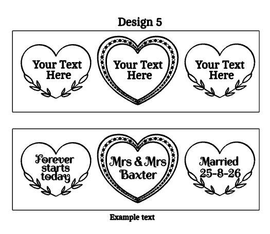 Personalised Wooden Bottle Box for Weddings & Special Occasions