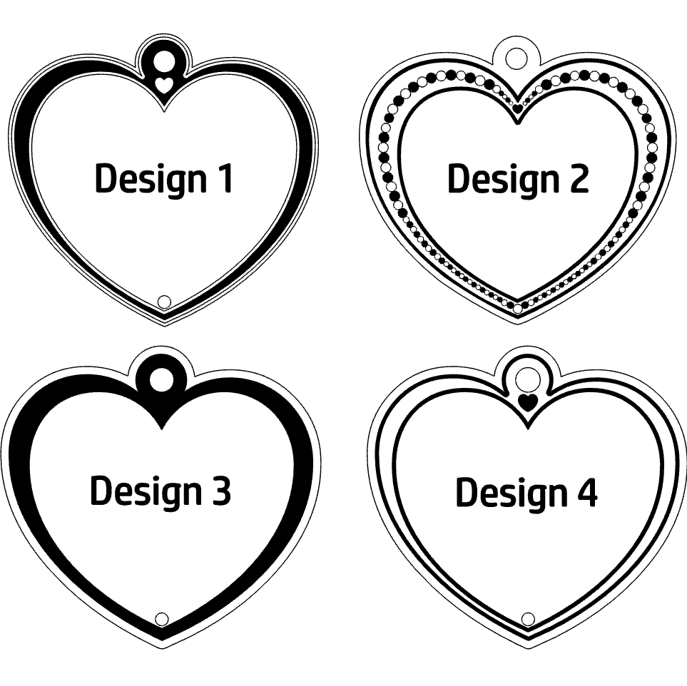 Personalised Wooden Love Heart Hanging Gift for Bridesmaids & Maid of Honour