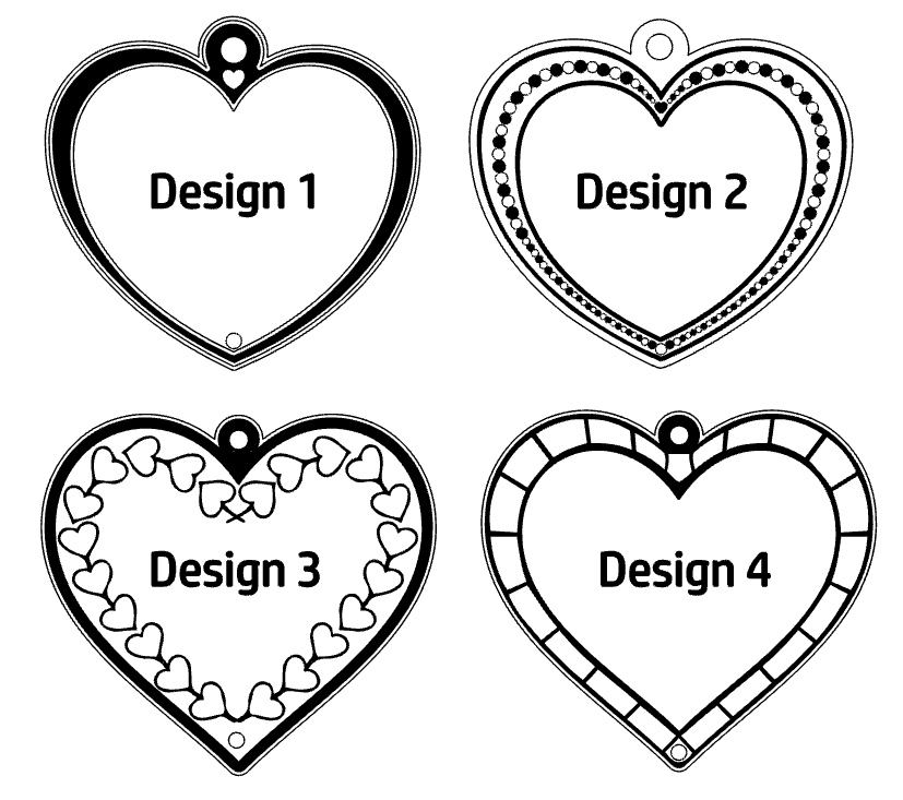 Personalised Wooden Love Heart Hanging Gift for Engaged or Married Couples