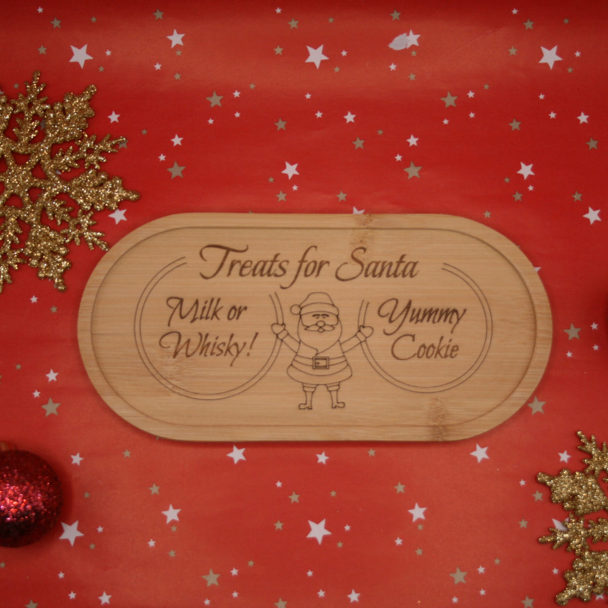 Christmas Eve Plate, Treats for Santa