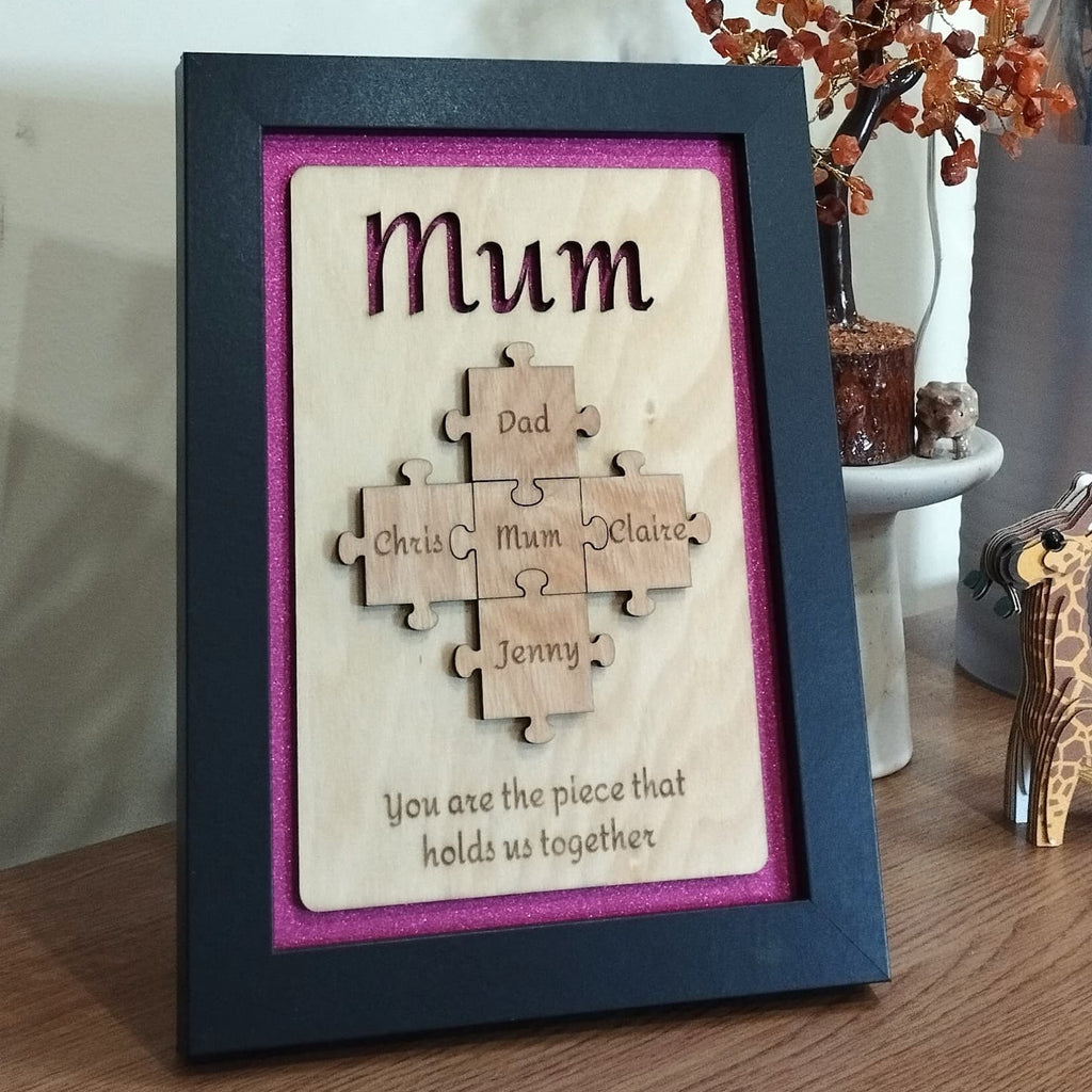 Personalised Jigsaw Frame - Style 3