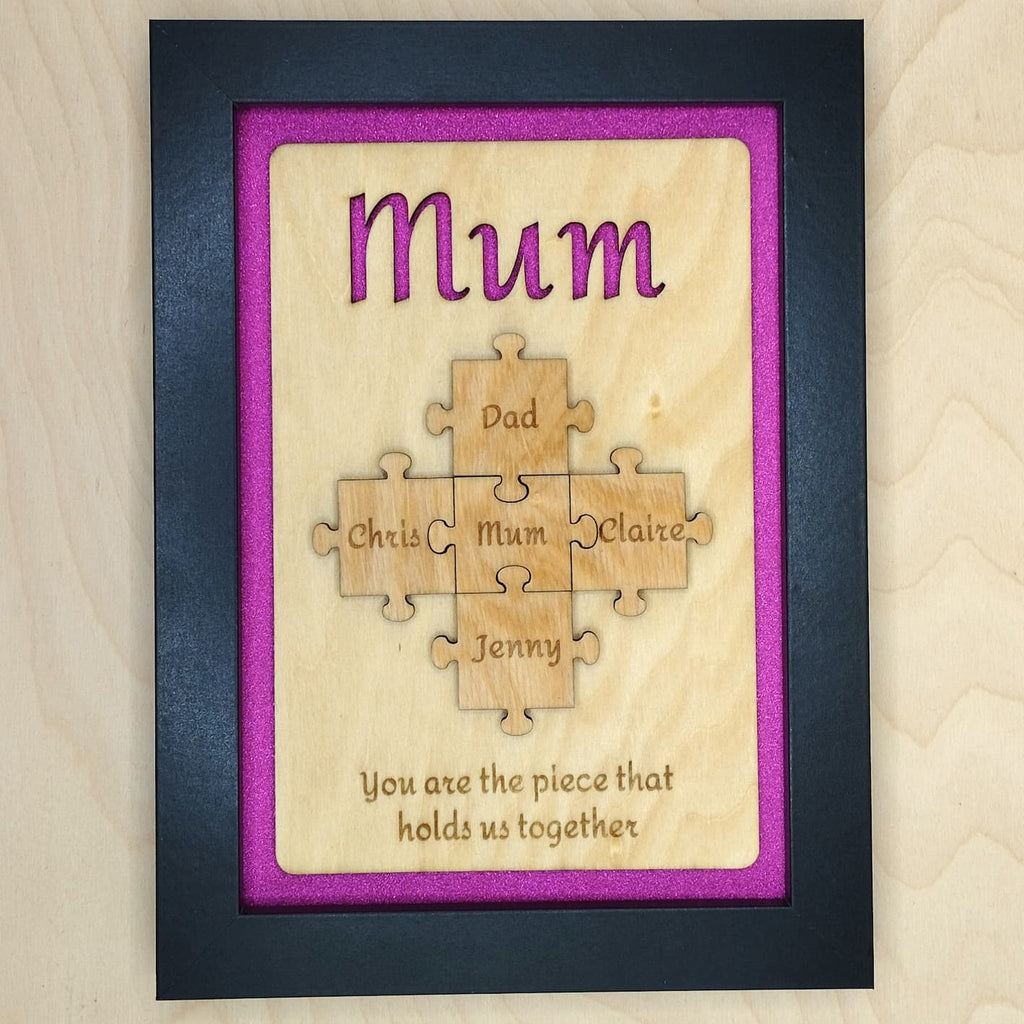 Personalised Jigsaw Frame - Style 3