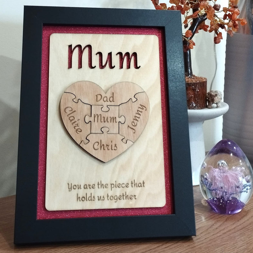 Personalised Jigsaw Frame - Style 4