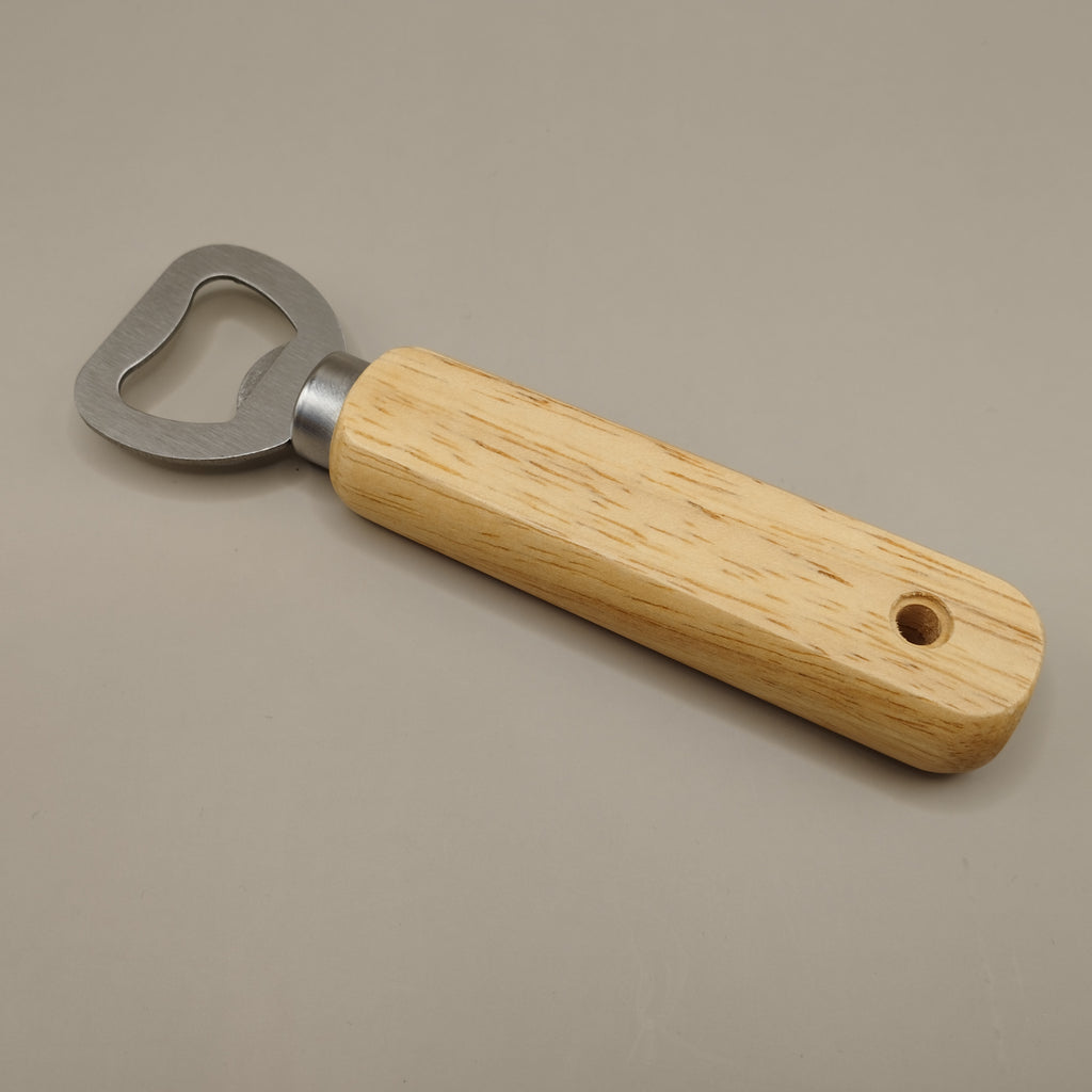 Personalised Wooden Bottle Opener for Dads