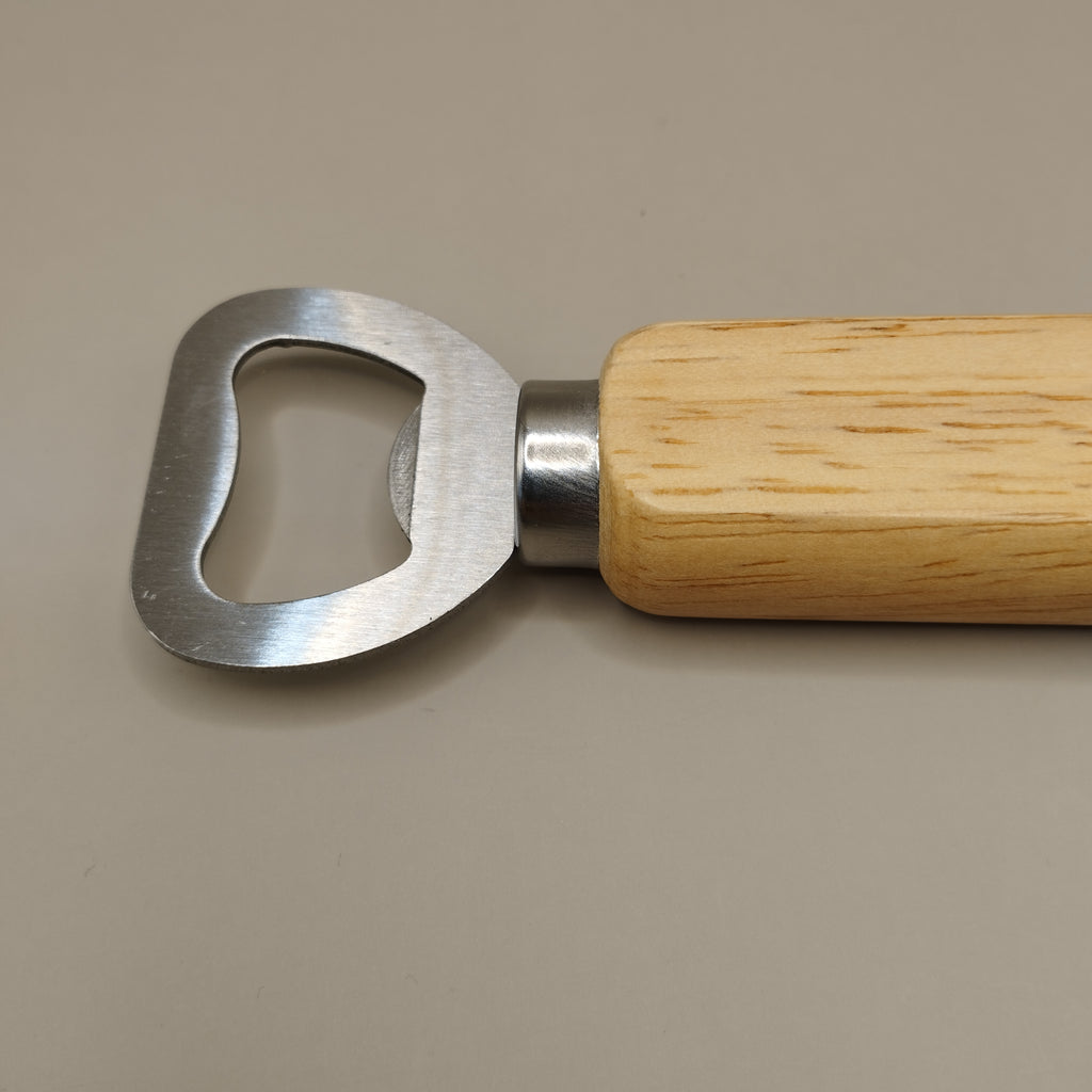 Personalised Wooden Bottle Opener for Dads
