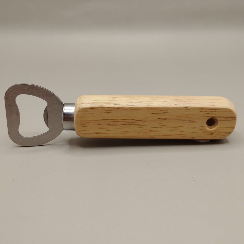 Personalised Wooden Bottle Opener for Dads