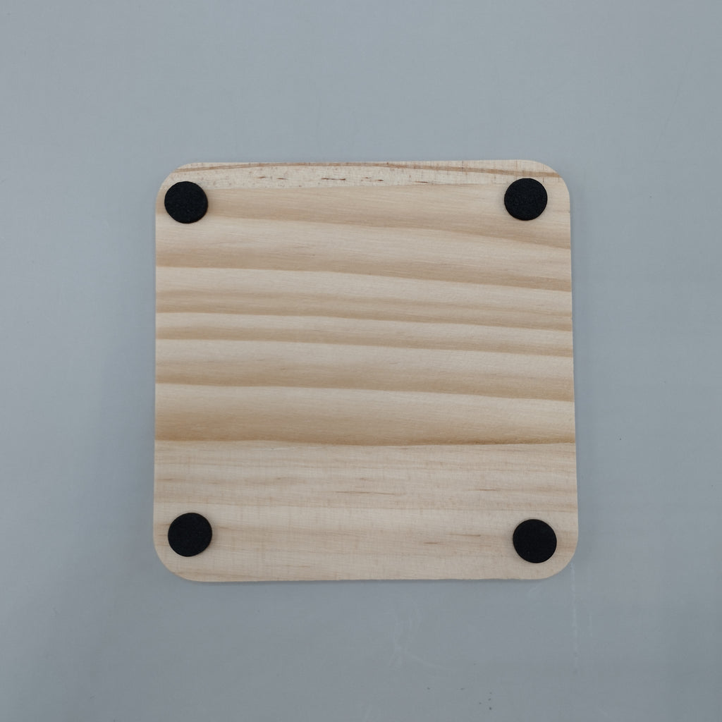 Novelty Wooden Coasters - Buy 3 get 1 FREE