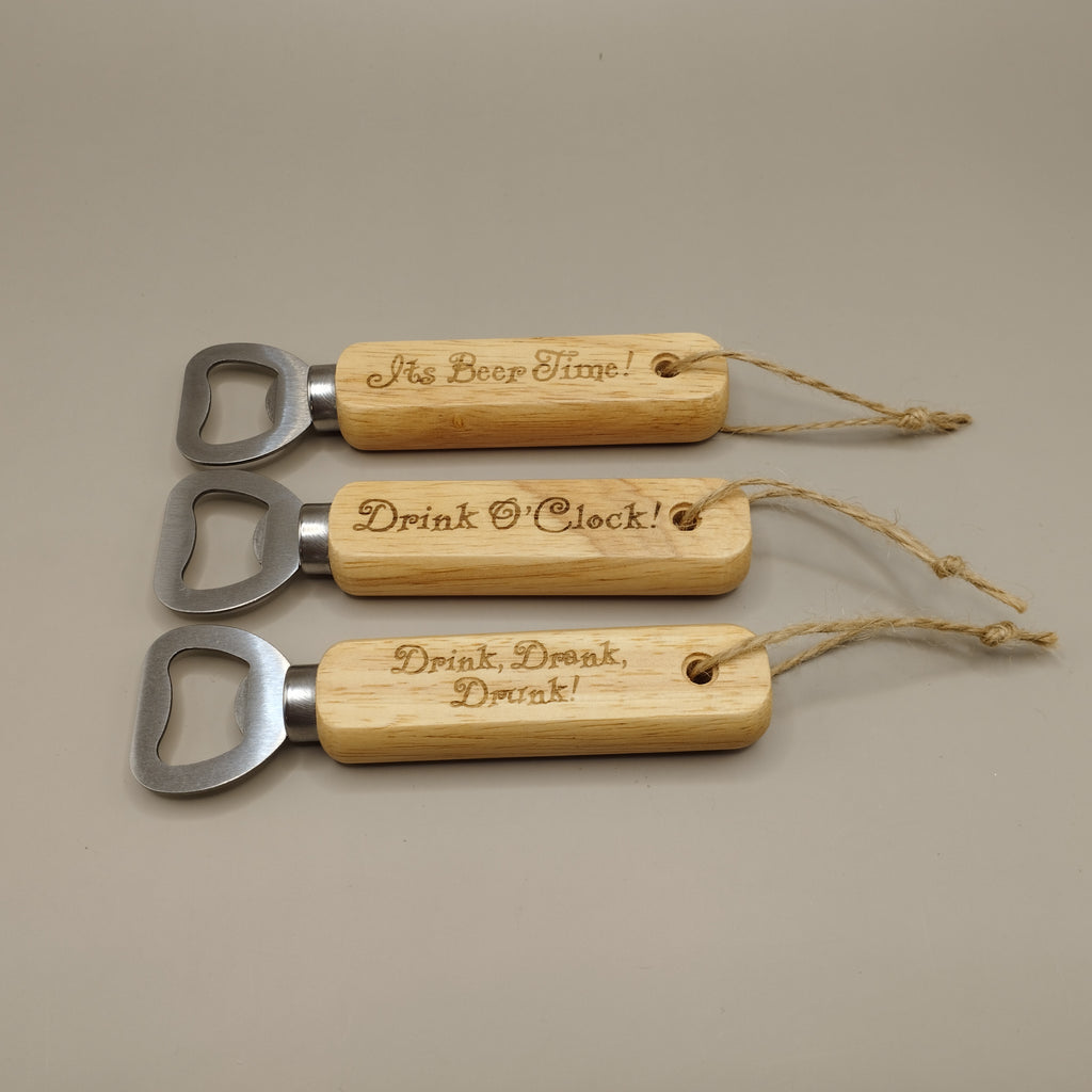 Novelty Wooden Bottle Opener