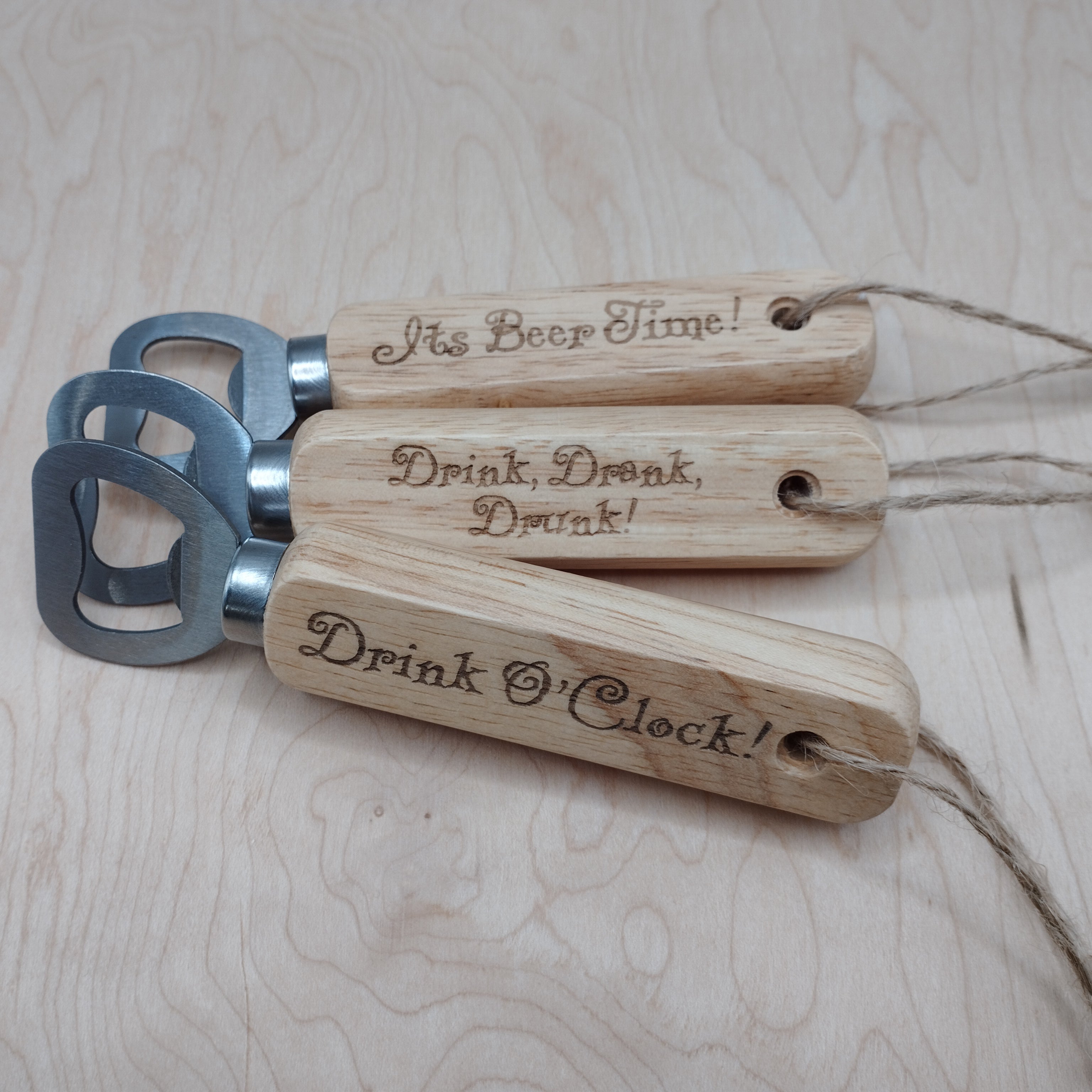 Novelty Wooden Bottle Opener
