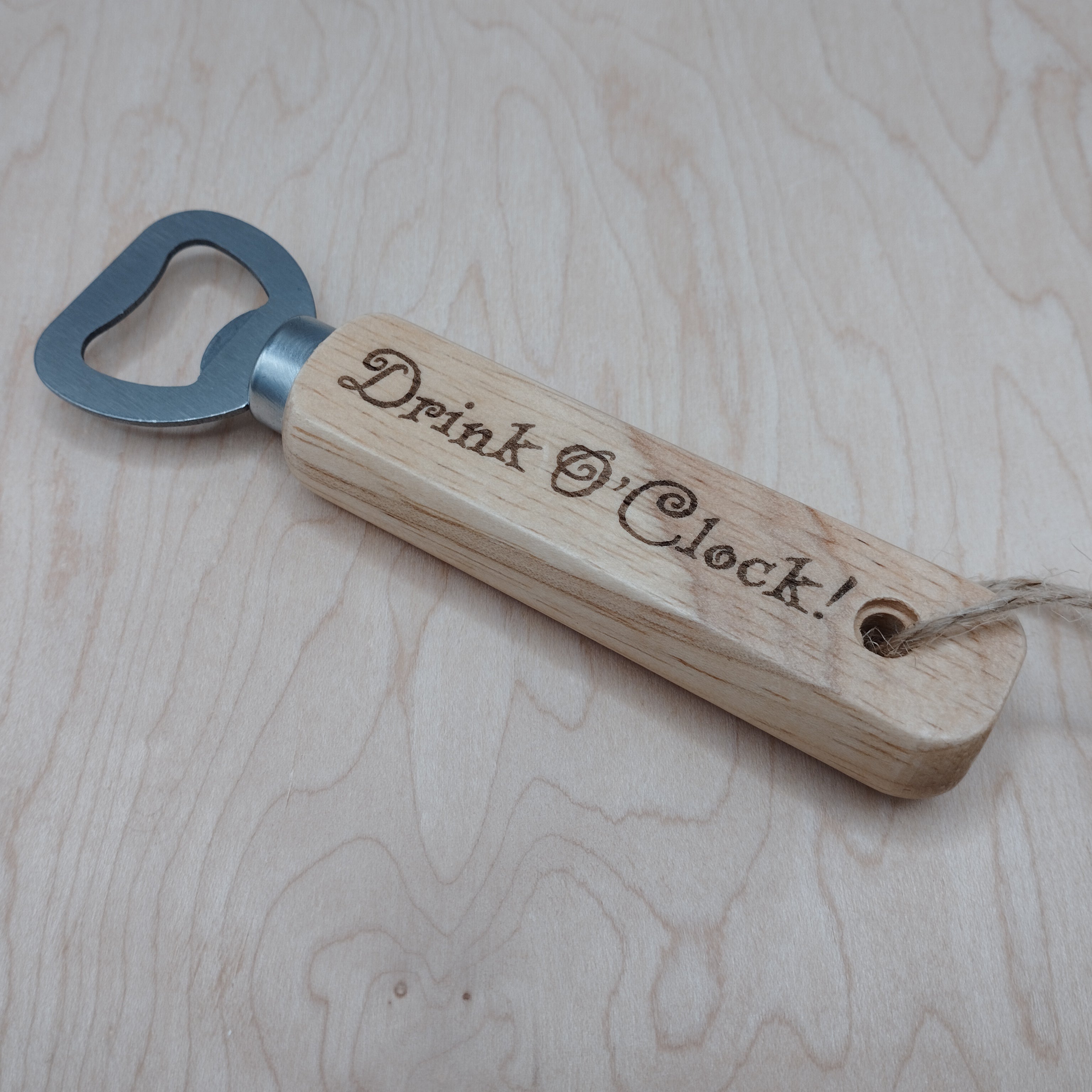 Novelty Wooden Bottle Opener