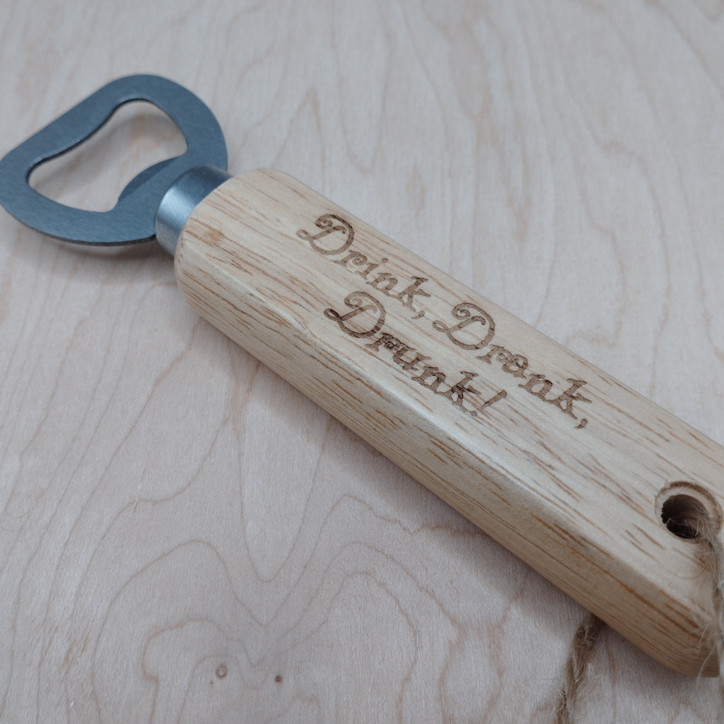 Novelty Wooden Bottle Opener