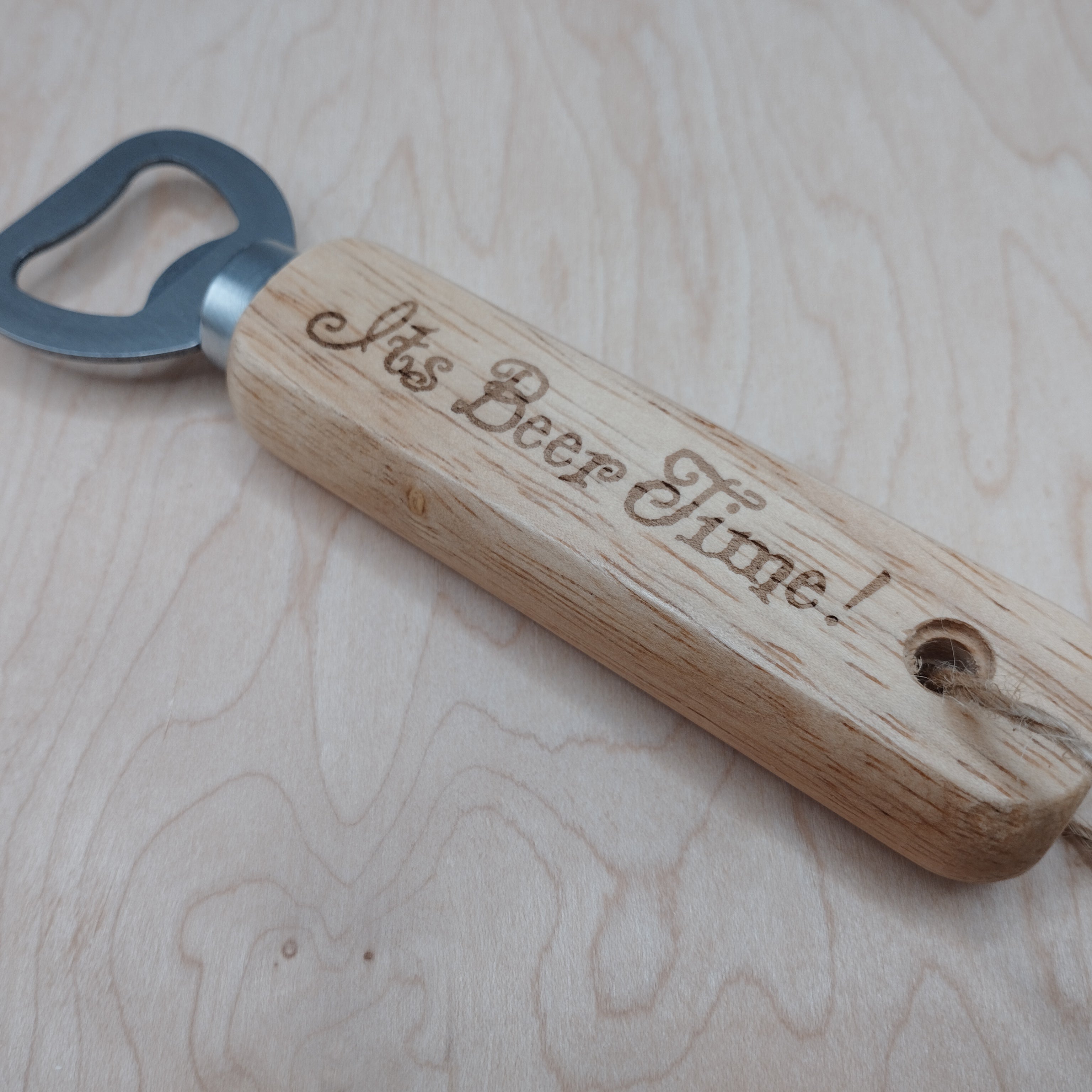 Novelty Wooden Bottle Opener