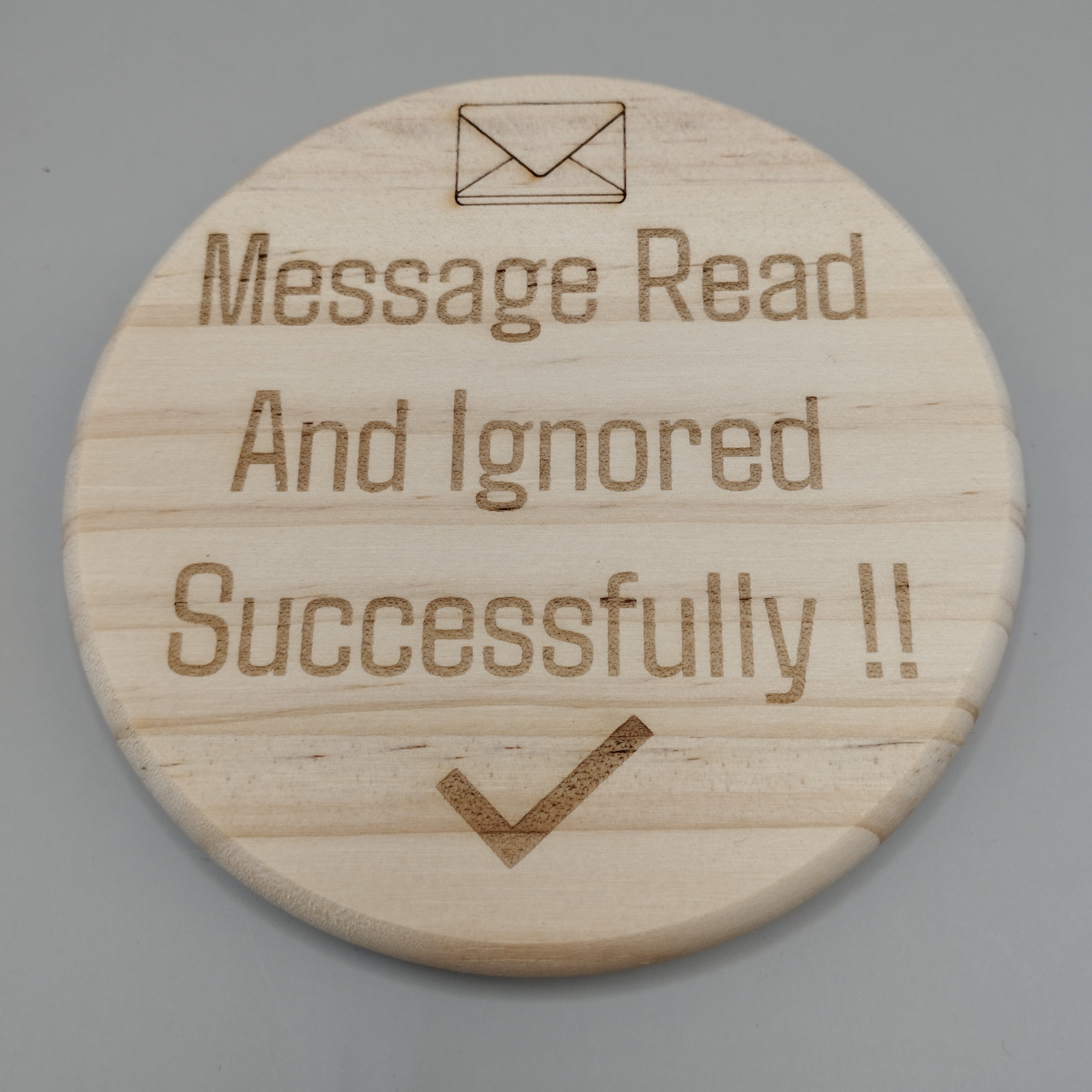 Novelty Wooden Coasters - Buy 3 get 1 FREE