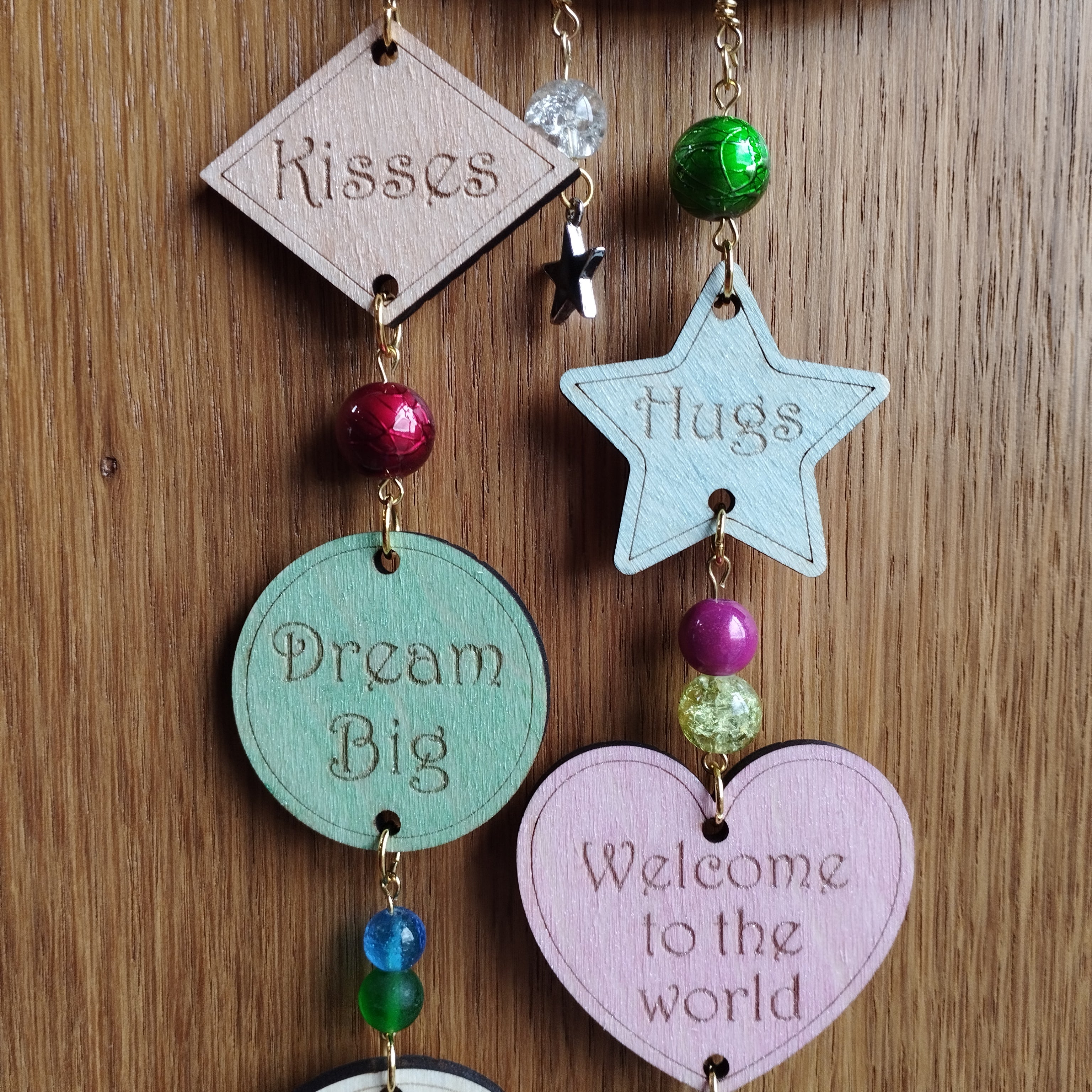 Personalised Moon Wall Hanging Nursery Gift