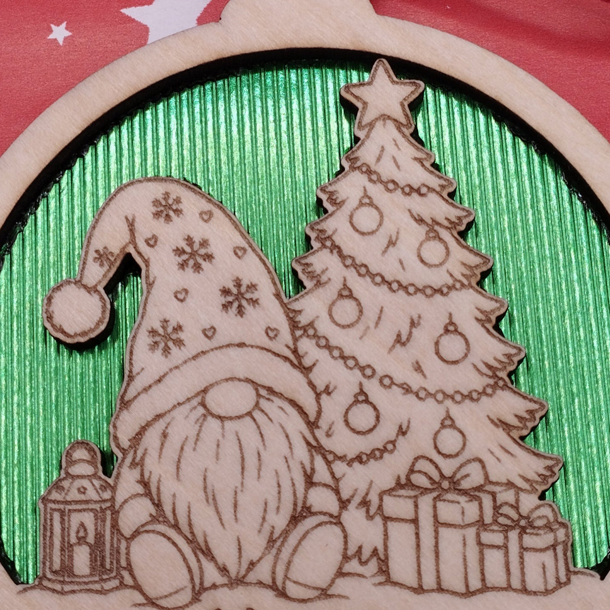 Personalised Christmas Bauble, Tree Decorations, Style 2