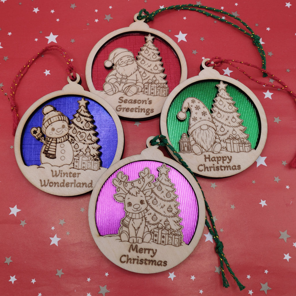 Christmas Bauble, Tree Decorations, Style 2