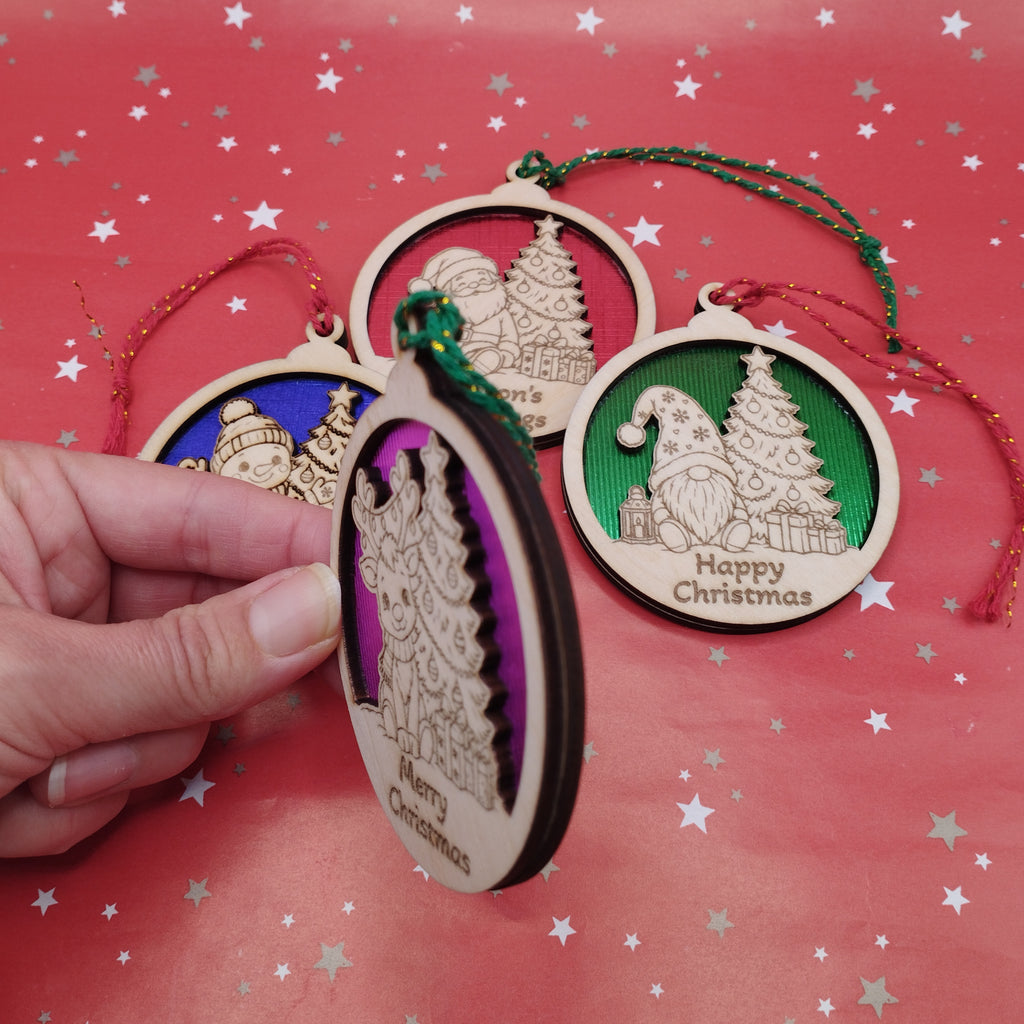 Christmas Bauble, Tree Decorations, Style 2