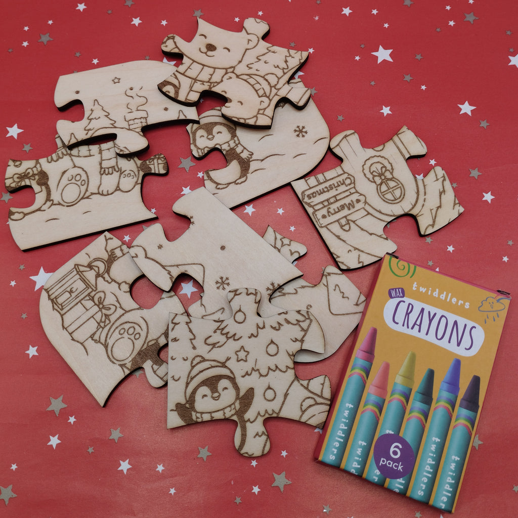 Christmas colour in Jigsaw puzzles