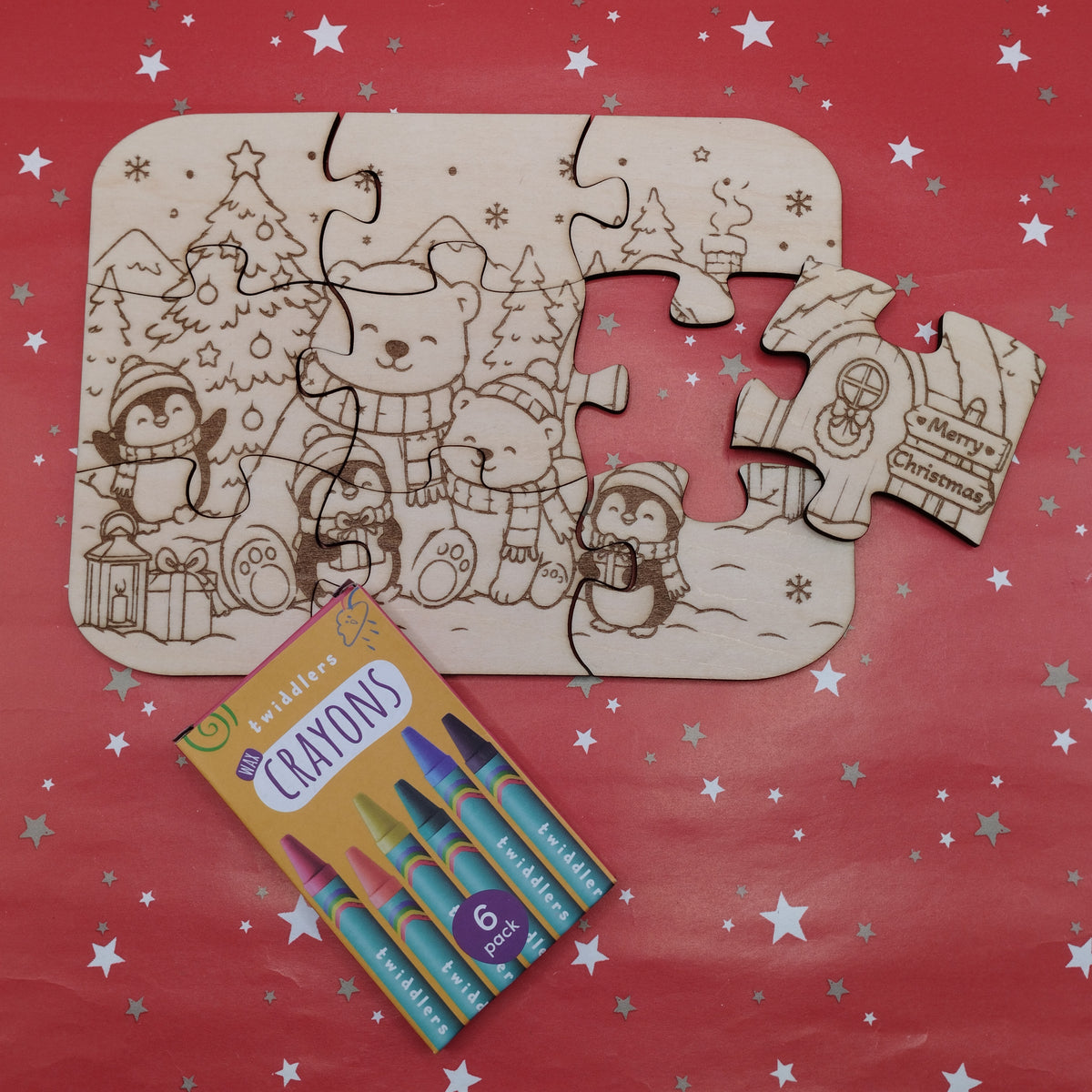 Christmas colour in Jigsaw puzzles