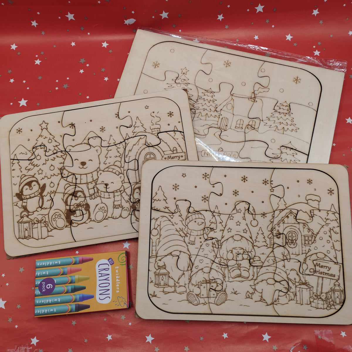 Christmas colour in Jigsaw puzzles