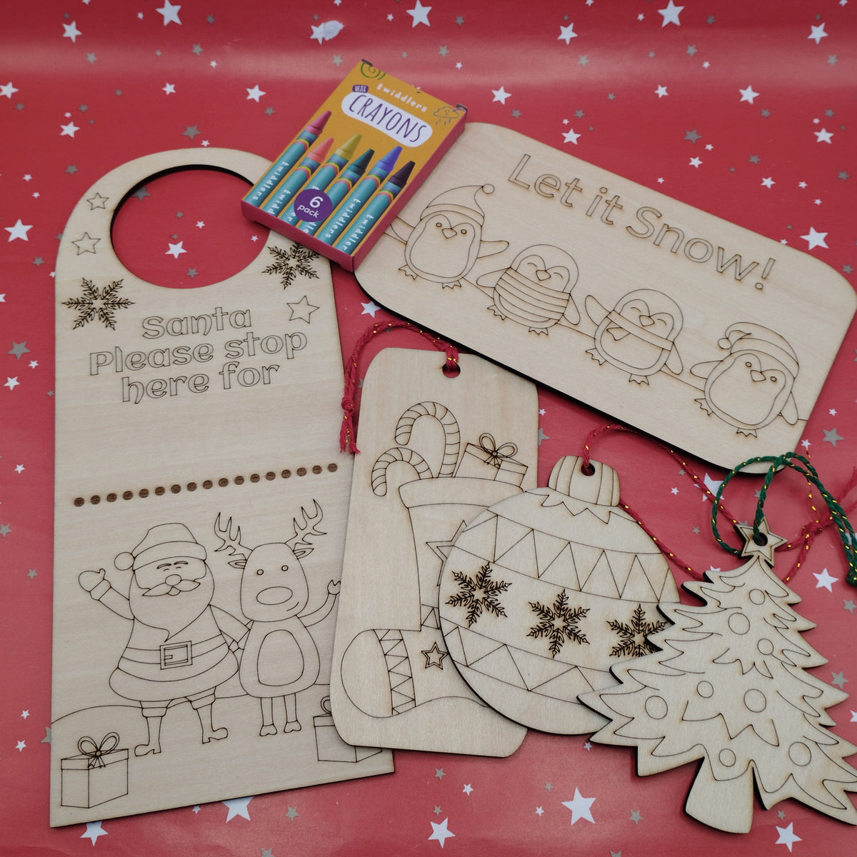 Christmas Colouring Activity Packs