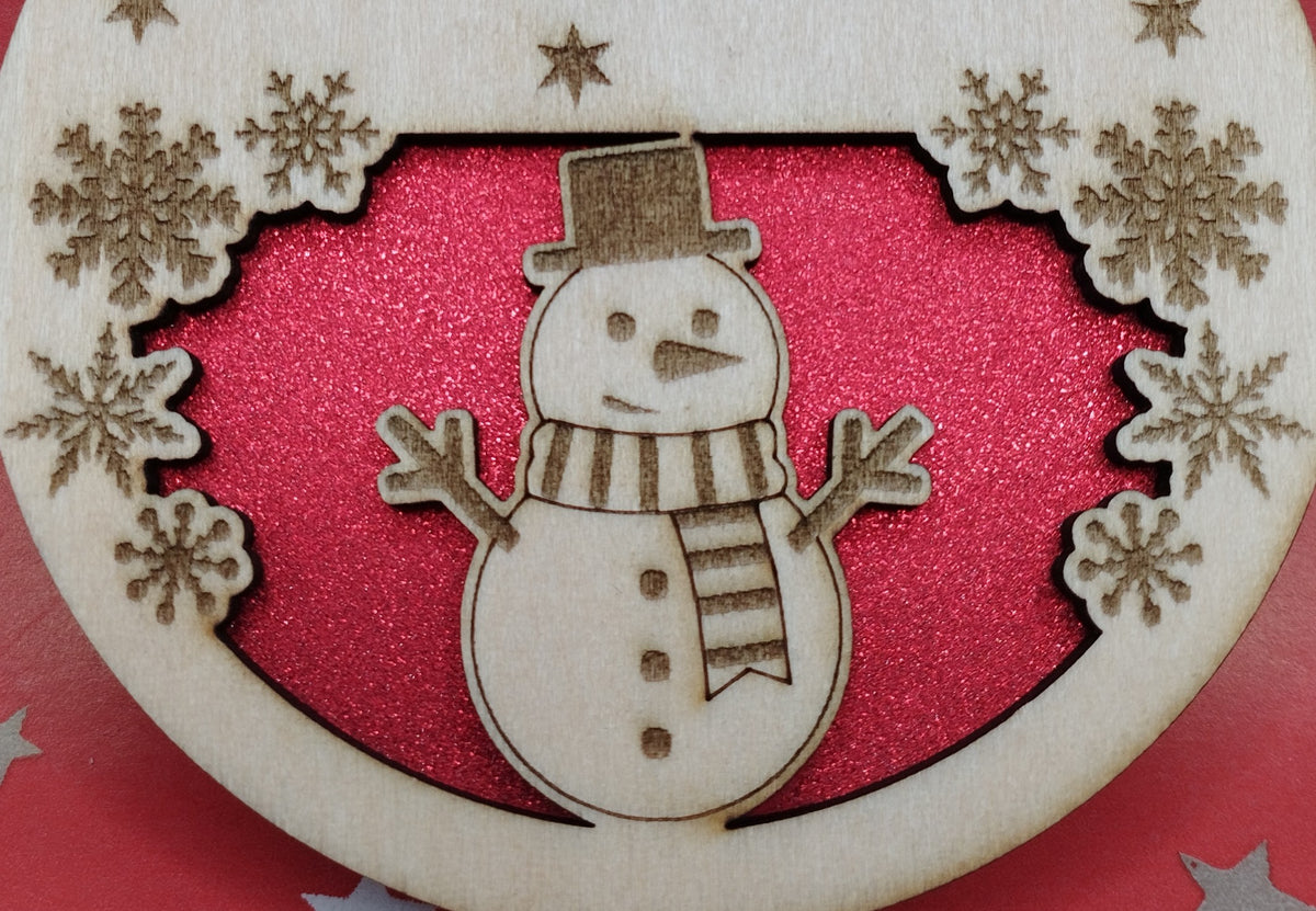 Personalised Christmas Bauble, Tree Decorations, Style 1