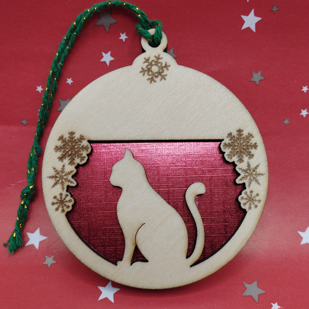 Personalised Pets Christmas Bauble, Tree Decorations